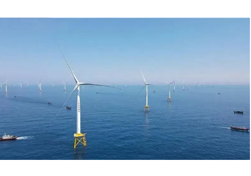 国产全球单机容量最大海上风电机组下线